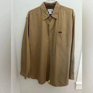 Men’s long sleeve brown carhartt XL tall